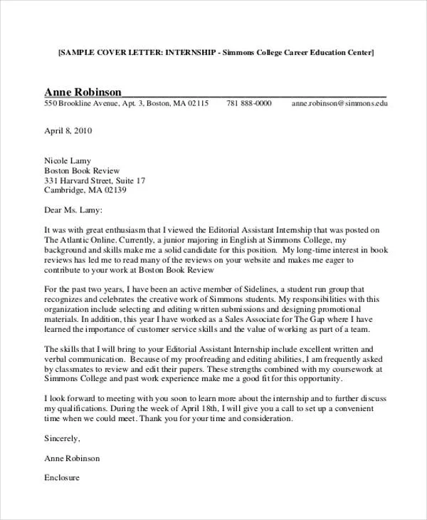 43723 internship application process