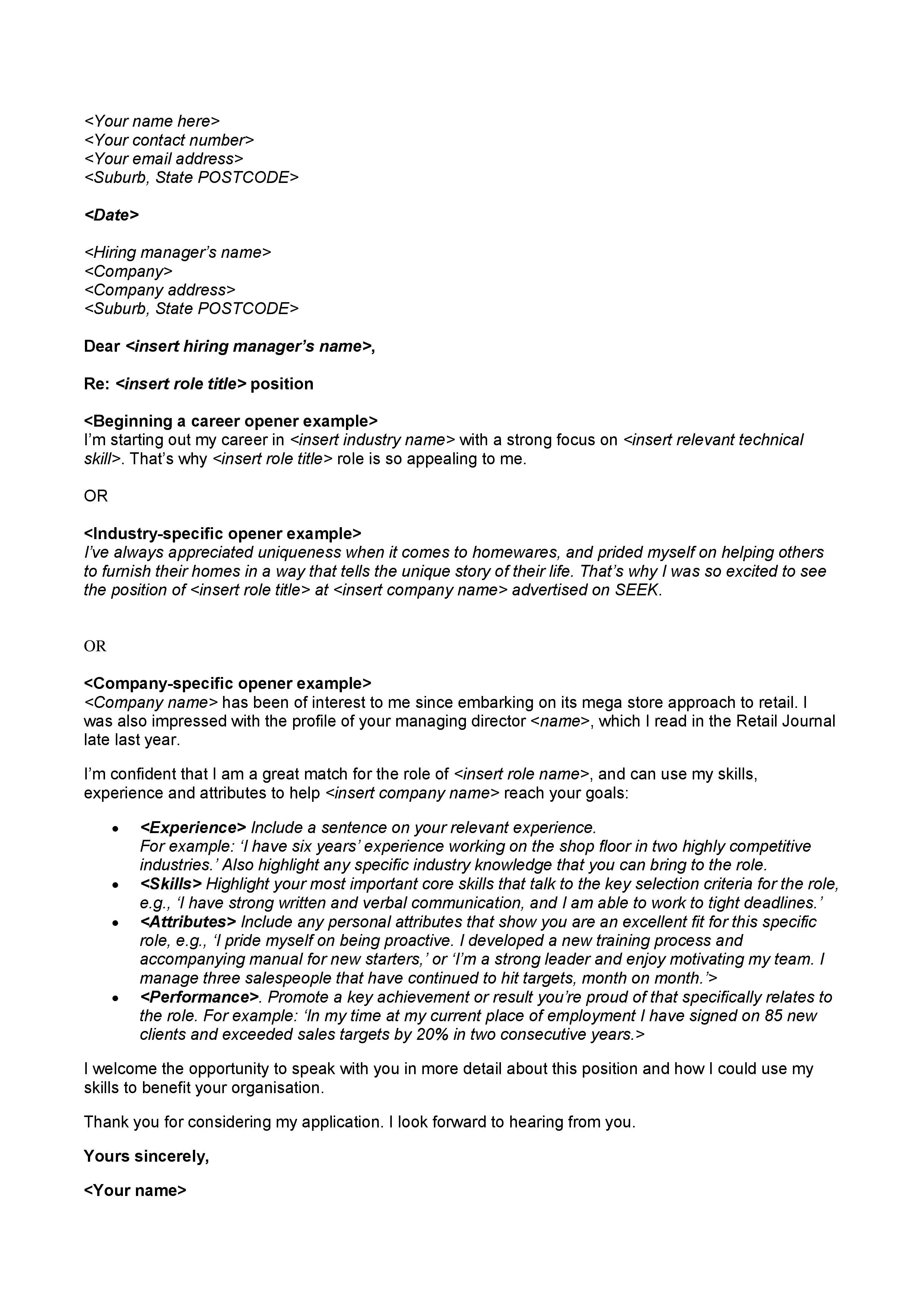 43727 keyword cover letter