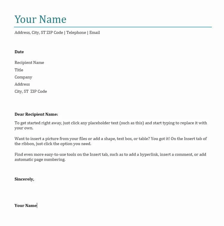 43739 cover letter body