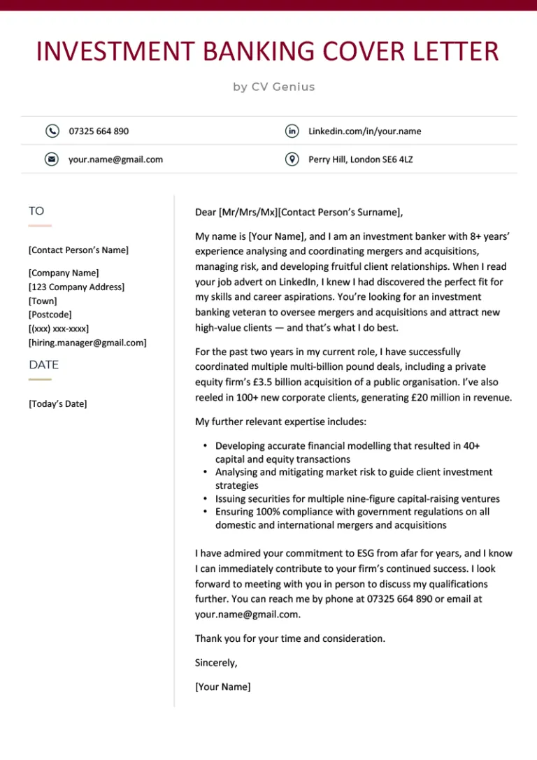 43741 bank cover letter achievements