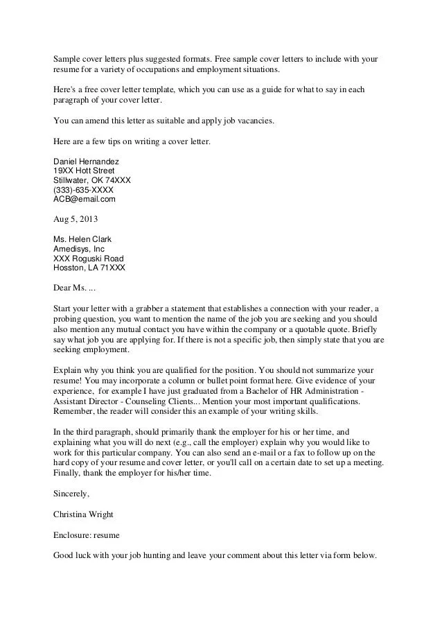43746 cover letter header