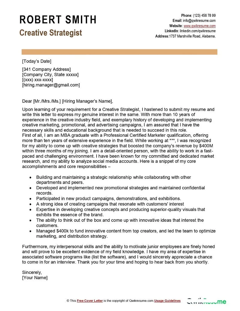 43777 cover letter visuals