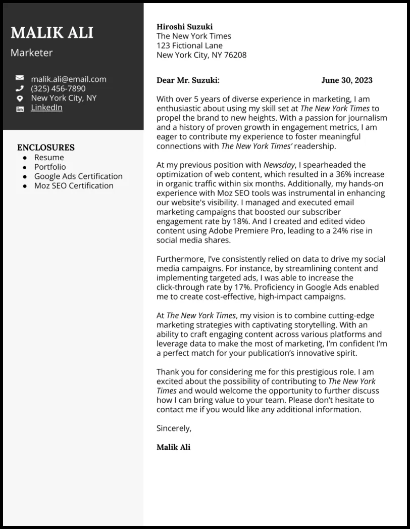 43780 company research cover letter